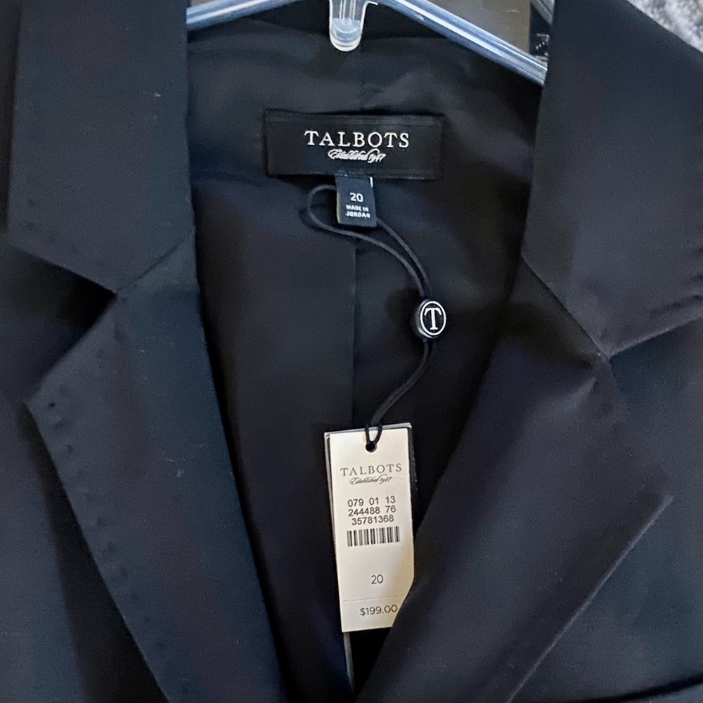 Talbots Lightweight Wool Blazer Jacket - image 4